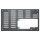 Inter-Tech AC Netzteilblende ATX-02, ATX-FlexATX, Stahl