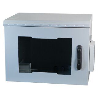 EFB 691712IP55.2G 19 Wandgehäuse IP55 12HE Glastür Tiefe 600mm RAL7035