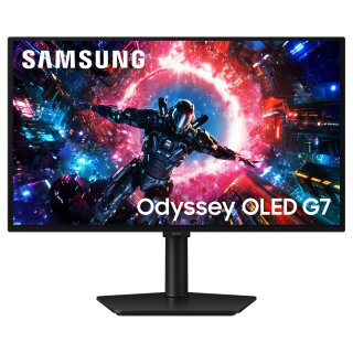 68,6 cm (27") 3840 x 2160 Pixel SAMSUNG LS27HG702SUXEN 16:9 4K Ultra HD OLED 0,03 ms 165 Hz HDR DisplayPort HDMI Pivot Height VESA