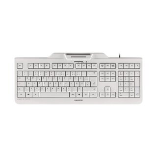 CHERRY KC 1000 SC Corded BE-Layout weiß/grau Smartcard