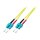 EFB Duplex Patchkabel SC-SC OS2 G652D 15m LSZH 3mm gelb