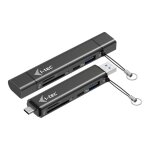 I-TEC USB-C / USB-A Dongle SD TF and 2x USB 1x USB-A 1x...