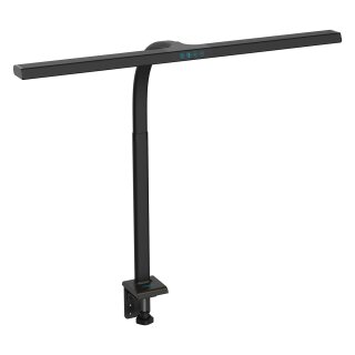 LED Schreibtisch-Leuchte 80cm, 2400lm, 16W, Schwarz