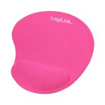 Mauspad LogiLink Silcon Wrist pink