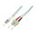 LWL Patchkabel OM3 LC / SC 0.5m Duplex LogiLink
