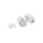 Keystone RJ45 Buchse Cat.5e UTP EconLine 90° Punch down. white LogiLink