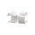 Keystone Bilndabdeckung Blank Insert. 10 pcs.. white LogiLink