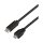 USB-C > Micro-USB (ST-ST) 1m LogiLink Black
