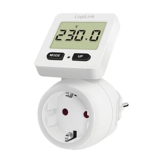 LogiLink Energiekostenmessgerät mit rotierbarem Display