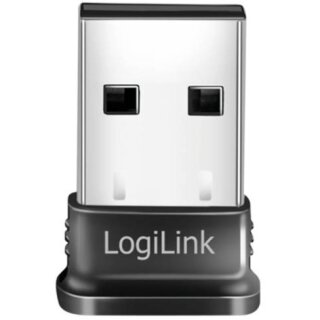 USB LogiLink Bluetooth 5.3 Adapter USB-A 2.0 20m Reichweite mit LED Schwarz
