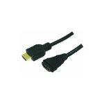 Logilink HDMI-Kabel Ethernet A -> A St/Bu 5.00m Gold...