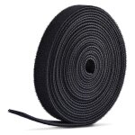 STARTECH.COM 22,8m Klettbandrolle schwarz 12,7mm breit...