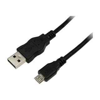 Logilink USB Kabel A -> micro B St/St 3.00m schwarz