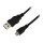 Logilink USB Kabel A -> micro B St/St 3.00m schwarz