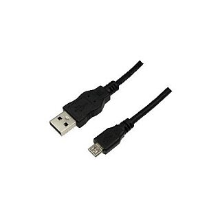 Logilink USB Kabel A -> micro B St/St 0.60m schwarz