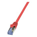 Logilink Patchkabel CAT6A S/FTP AWG26 PIMF 1,00m rot