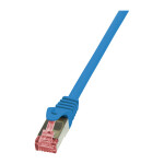 Logilink Patchkabel CAT6 S/FTP AWG27 PIMF 0,50m blau