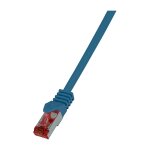 Logilink Patchkabel CAT6 S/FTP AWG27 PIMF 3,00m blau