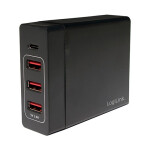 Logilink USB Tischladeadapter 3xUSB-A Port+1xUSB-C Port,60W
