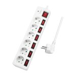 Logilink Steckdosenleiste 6-fach,6xCEE 7/3,m....