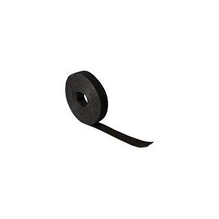 Logilink Kabelbinder mit Klettverschluss schw. 2cm x 10m