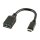Logilink Adapter USB-A(f)/Type-C (m) 0,15cm schwarz