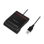 USB 2.0-Kartenleser, für Smart-ID, schwarz