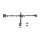 LOGILINK BP0173 Triple monitor mount 17-27inch arm length each 658mm aluminum
