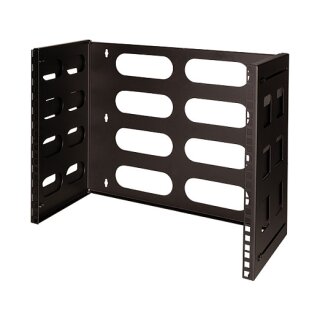 Logilink 19" Wandhalterung 8 HE, schwarz