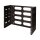 Logilink 19" Wandhalterung 8 HE, schwarz