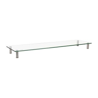 Logilink Monitorerhöhung/-Tisch aus Glas, extra breit