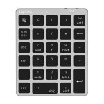 Logilink Wireless 28-Tasten-Keypad BT 5.0, space-grau