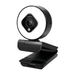 Logilink Webcam FHD 76° Dual-Mikro Autof. Ringlicht...