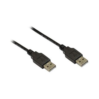 Good Connections USB2.0 Kabel A-A schw. 1m