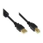 Connections Anschlusskabel USB 2.0 Stecker A an Stecker...