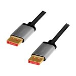 DisplayPort cable, DP/M to DP/M, 8K/60 Hz, alu,...