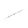 TV/SAT coaxial raw cable, CCS, 120 dB, 4x shielded, white, 100 m