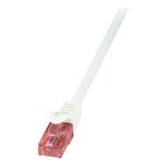 Patch Cable Cat.6 U/UTP BC white,20m PrimeLine