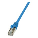 Patch Cable Cat.5e F/UTP 0,50m blue