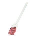 Patch Cable Cat.6 U/UTP BC white,15m PrimeLine