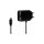 USB-A charger, 10.5 W, 3-port, 2x USB-A, 1x Micro-USB cable, black