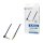 Audio cable, 3.5 mm 3-pin/M (90°) to 3.5 mm 3-pin/M, metal, blue, 3 m