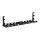 Cable tray organizer, Under-Desk mounting, clamp-on, extendable, metal, black