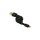Logilink USB 2.0 cable, USB-A/M to Micro-USB/M, retractable, black, 0.75 m