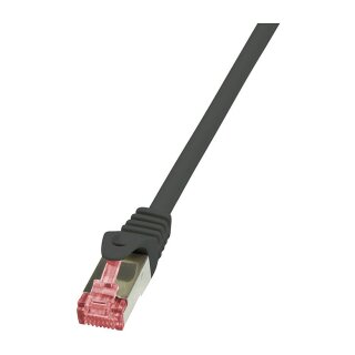 Logilink Patch Cable Cat.6 S/FTP black 1,50m, PrimeLine