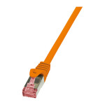 Logilink Patch Cable Cat.6 S/FTP orange 10m, PrimeLine