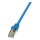 Logilink Patch Cable Cat.5e F/UTP 5,00m blue