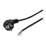 Logilink Power cable, CEE 7/7 (90°) to open End,...