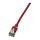 Logilink Patch cable Cat.6A TPE SlimLine red 3,0m