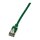 Logilink Patch cable Cat.6A TPE SlimLine green 2,0m